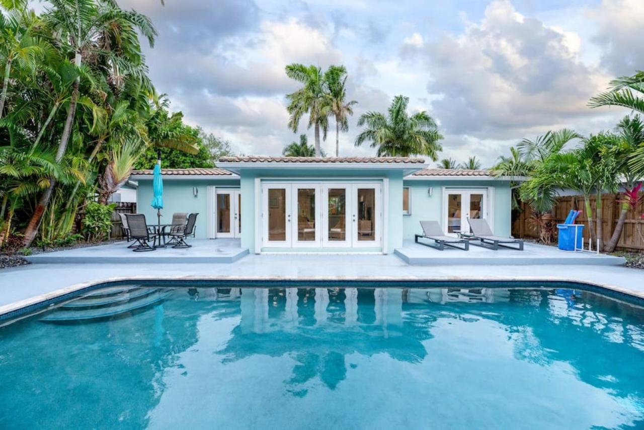 Luxurious Fort Lauderdale Pool Home Zewnętrze zdjęcie