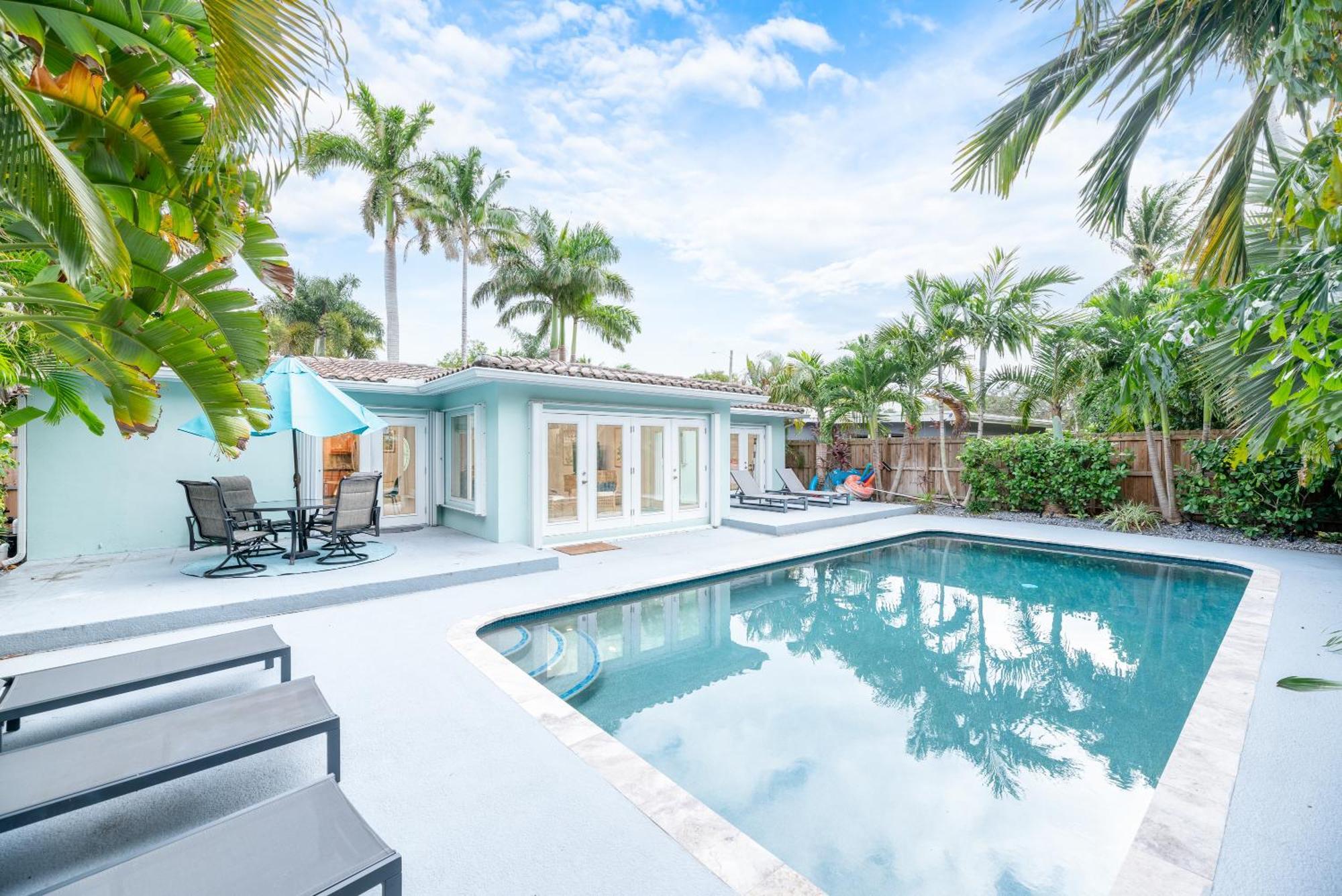 Luxurious Fort Lauderdale Pool Home Zewnętrze zdjęcie